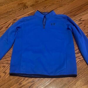 Under Armour Blue Quarter Zip Pullover